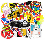 100 Pcs Mixed Stickers Batch # 2