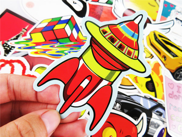 100 Pcs Mixed Stickers Batch # 2
