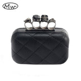 Skull-en Knuckles Clutch