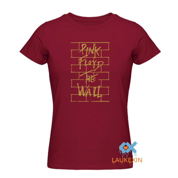 Pink Floyd Gold/Black Print T