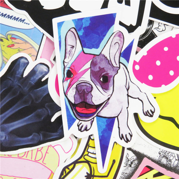 50 Pcs Mixed Stickers Batch # 4