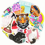 50 Pcs Mixed Stickers Batch # 5