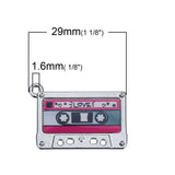 Charm Pendants - Cassette