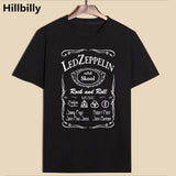 Led Zeppelin in Jack Daniels Design T