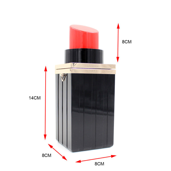 Lipstick Purse #MoulinRougeRed