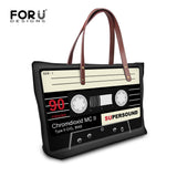 Cassette Tape Large Tote Bag