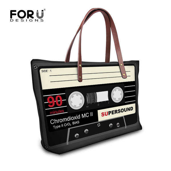 Cassette Tape Large Tote Bag