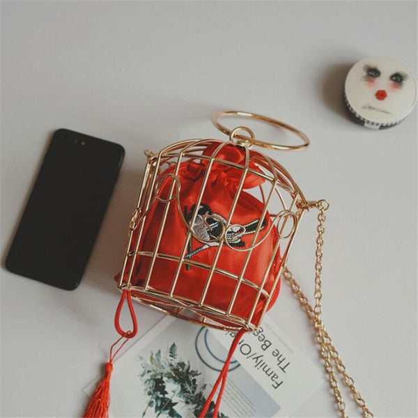 Caged Bird Tastes Freedom Handbag