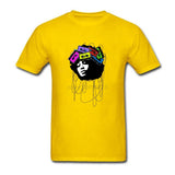 Over Size Cassette Music Head Art  Men BoyCasual Tshirt White Short Sleeve Custom Party Tee Shirts