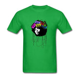 Over Size Cassette Music Head Art  Men BoyCasual Tshirt White Short Sleeve Custom Party Tee Shirts