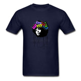 Over Size Cassette Music Head Art  Men BoyCasual Tshirt White Short Sleeve Custom Party Tee Shirts