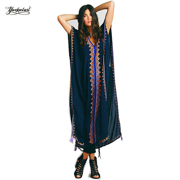 Bohemian Boho Embroidered Hippie Feels AKA The Kaftan